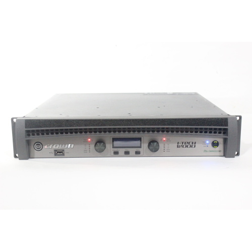 Crown I-Tech 12000 HD Series 2-Channel 4500W@4ohms Power Amplifier (For Parts - Bad LED Screen)