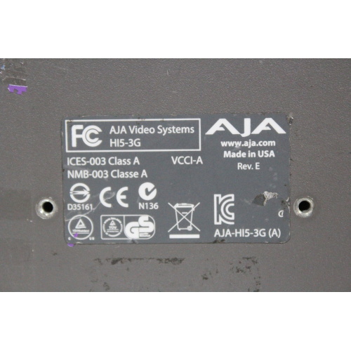 AJA Hi5-3g 3GHDSD to HDMI Distribution Amplifier - 6