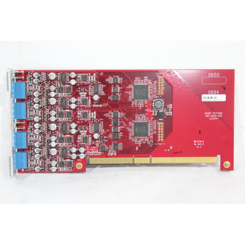 Biamp Tesira SAC-4 - 4-channel MicLine Modular Input Card w Ambient Noise Compensation - 1