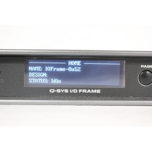 QSC Versatile Q-SYS I/O Frame Network Interface (1583-331)