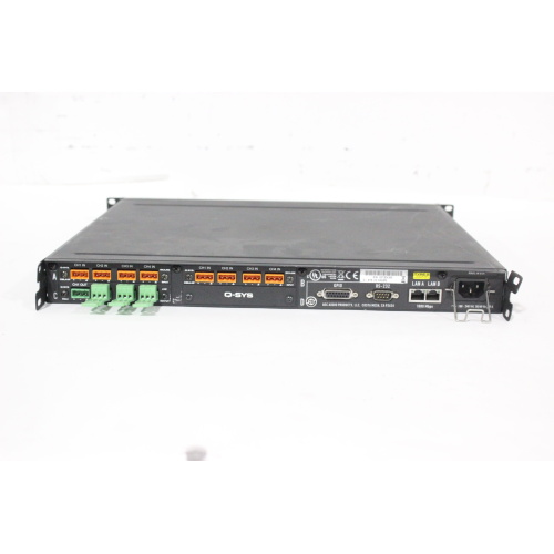 QSC Versatile Q-SYS I/O Frame Network Interface [FOR PARTS - Bad Screen] (1583-335)