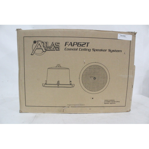 1 Atlas Sound FAP62T Ceiling Speaker System - 3