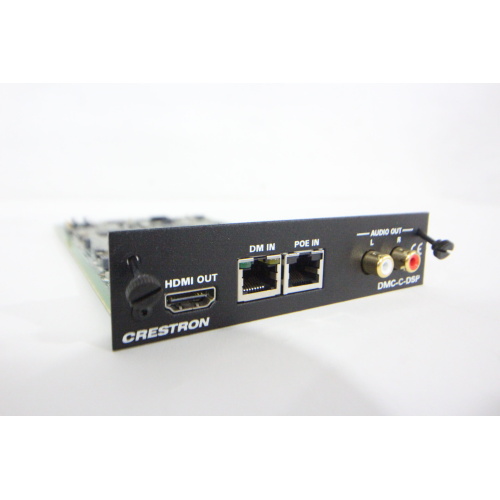 Crestron DMC-C-DSP HDBaseT® Certified DigitalMedia 8G+® Input Card w/Downmixing for DM® Switchers