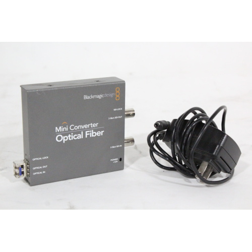 Blackmagic Design Mini Converter Optical Fiber w Power Supply - 1