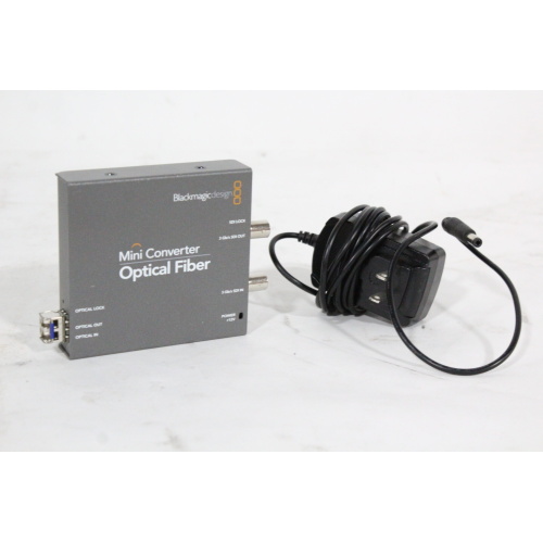 Blackmagic Design Mini Converter Optical Fiber w Power Supply - 1