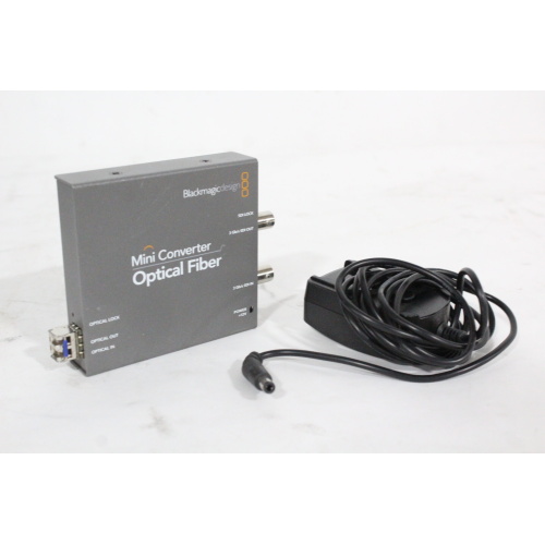 Blackmagic Design Mini Converter Optical Fiber w Power Supply - 1