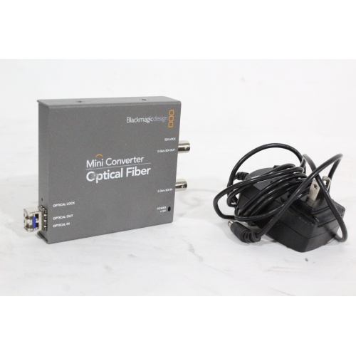 Blackmagic Design Mini Converter Optical Fiber w Power Supply - 1