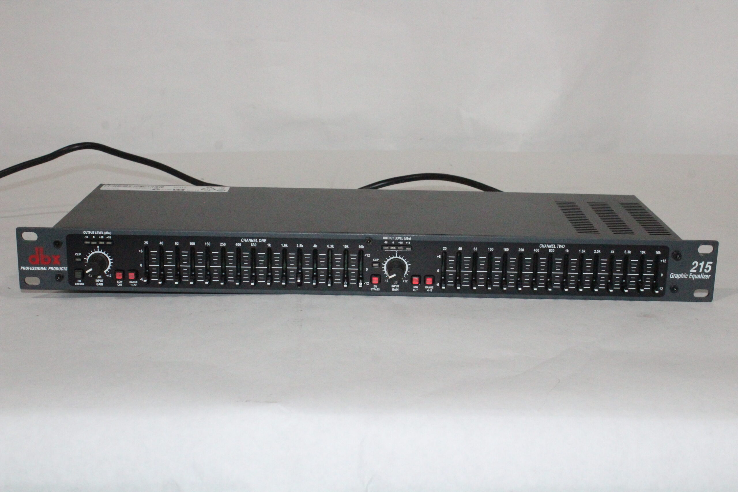 DBX 215 Graphic Equalizer · AVGear