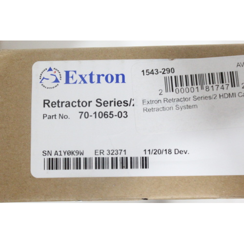 Extron Retractor Series2 HDMI Cable Retraction System - 4