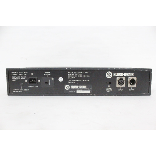 Klark Teknik DN301 Attenuating Equalizer EQ - 4