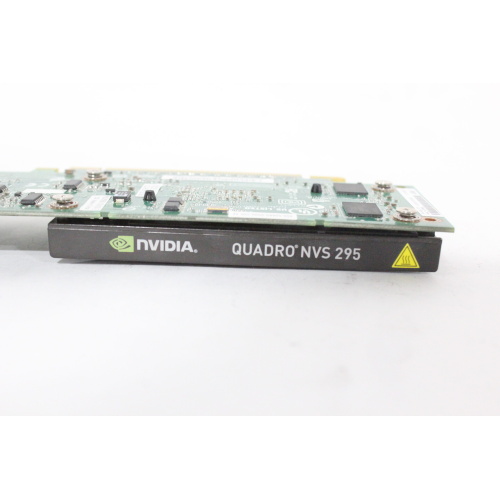 PNY Quadro NVS 295 VCQ295NVS-X16-DVI-PB 256MB 64-bit GDDR3 PCI Express 2.0 x16 Workstation Video Card - 4