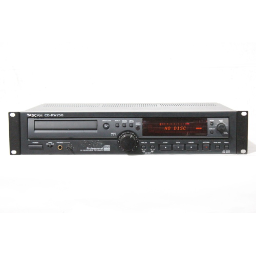 Tascam CD-RW750 Professional CD Rewritable Recorder - 2