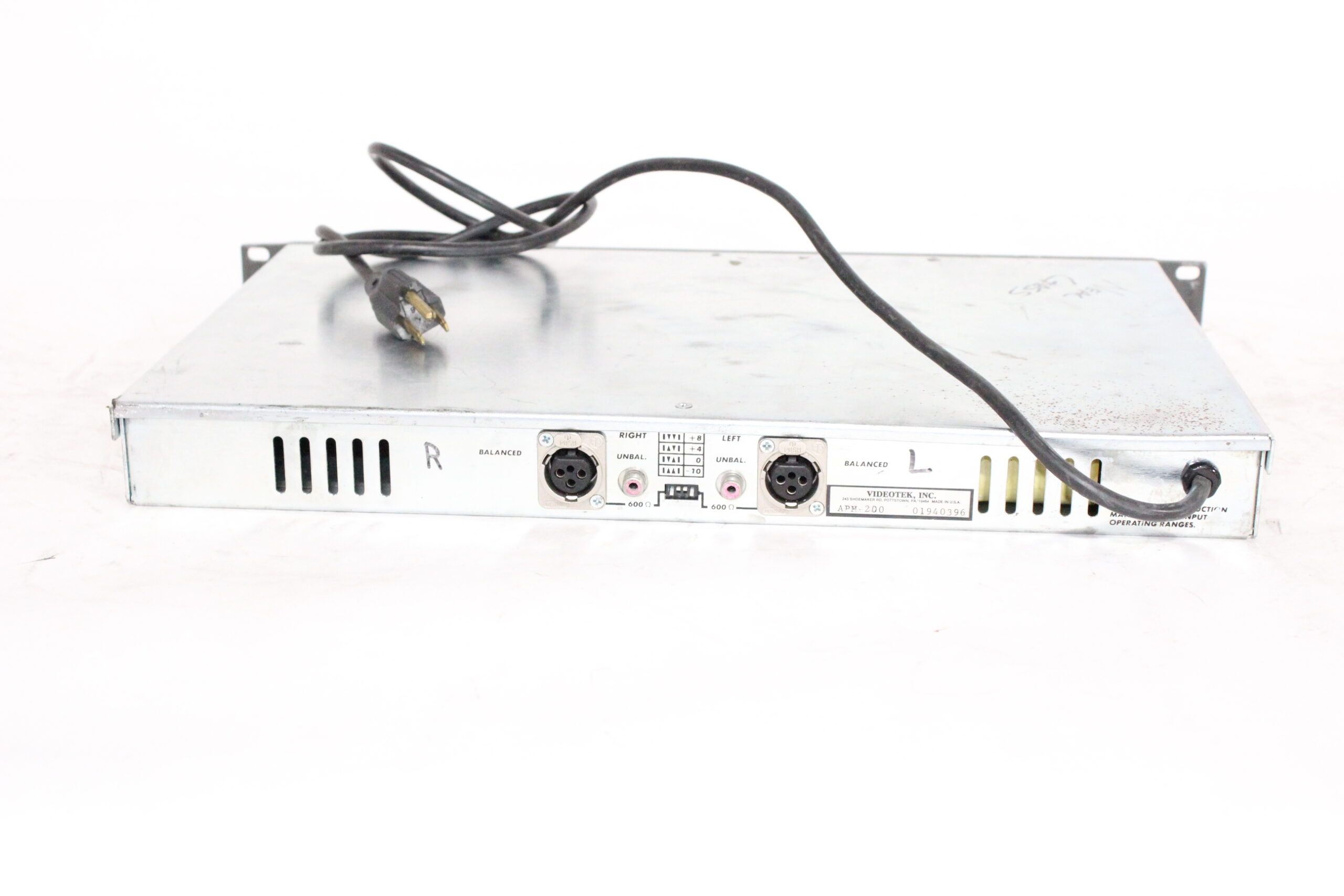 Videotek APM 200 Stereo Audio Program Monitor AVGear