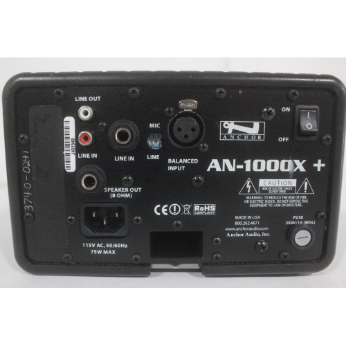 nchor Audio AN-1000X+ Powered Speaker Monitor