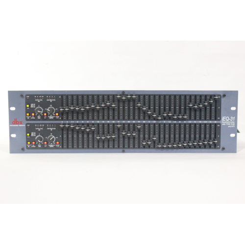 DBX iEQ-31 Dual 31-band Graphic Equalizer w/ Feedback Suppression