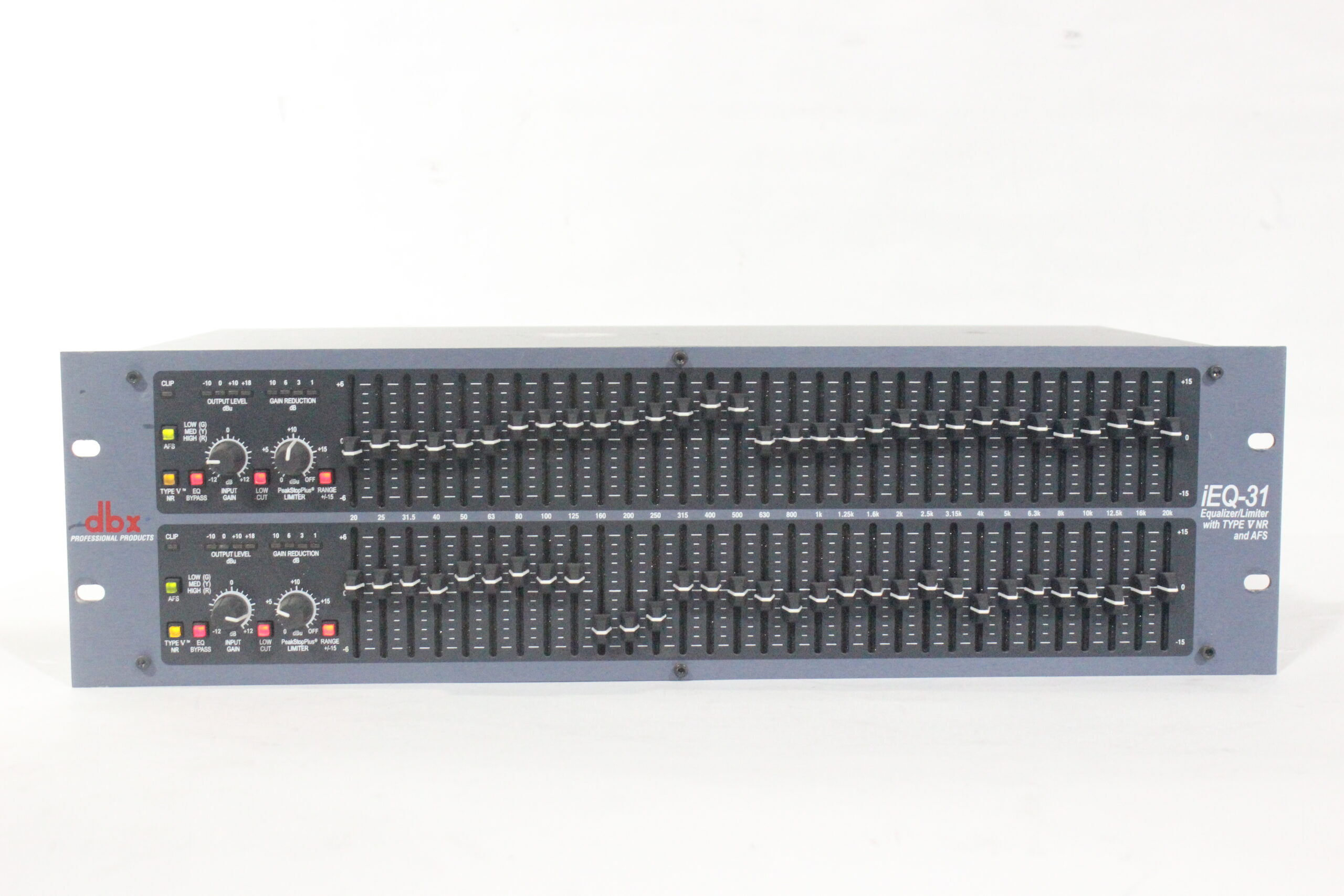 DBX iEQ-31 Dual 31-band Graphic Equalizer w/ Feedback Suppression · AVGear