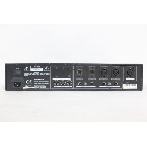 Behringer Ultra-Curve Pro DSP8024 Digital 24-Bit Dual DSP Mainframe Equalizer and Multi-Effect - 3