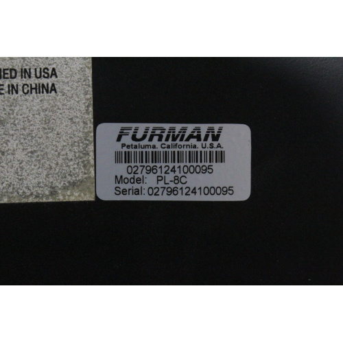 Furman PL-8C 15 Amp, Advanced Level Power Conditioning - 6