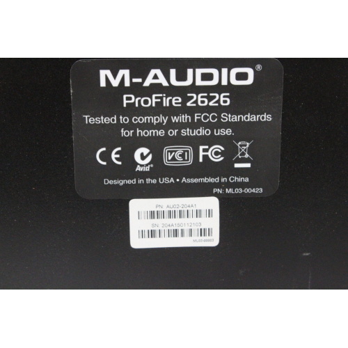 M-Audio ProFire 2626 Firewire Audio Interface - 6