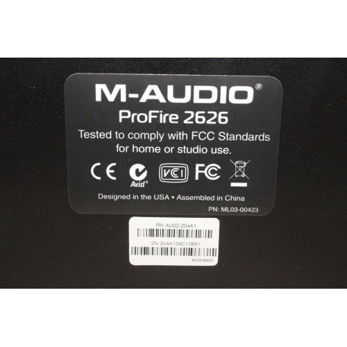 M-Audio ProFire 2626 Firewire Audio Interface - 6