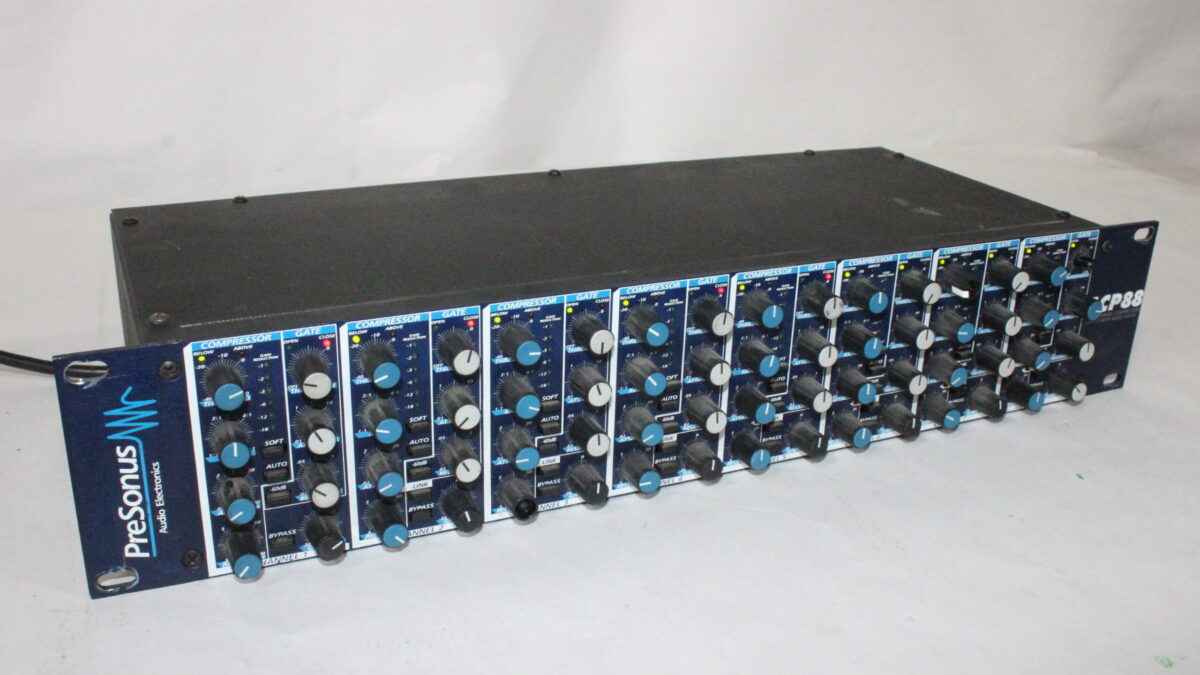 PreSonus ACP88 Eight Channel Compressor Limiter Noise Gate