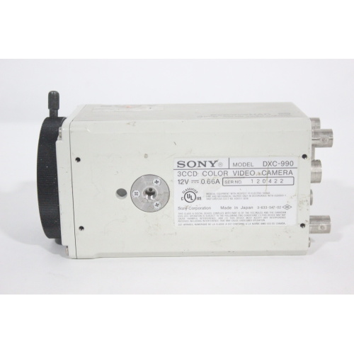 Sony ExwaveHAD DSP 3CCD Color Video Camera - 6