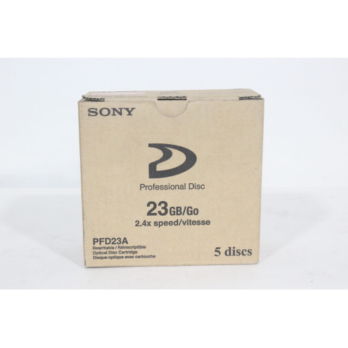 20 Sony Professional Disc 23 G 2.4x speed PFD23A & 9 Fujifilm PD711DL 50GB 2.4x Speed Rewritable Professional Discs - 8