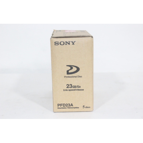 20 Sony Professional Disc 23 G 2.4x speed PFD23A & 9 Fujifilm PD711DL 50GB 2.4x Speed Rewritable Professional Discs - 9