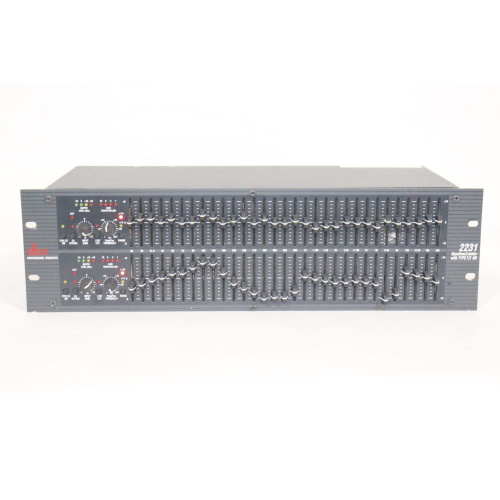 dbx 2231 Dual Channel 31-Band Graphic EqualizerLimiter with Type III Noise Reduction Channel 2 Hum - C1314-12-2 - 2