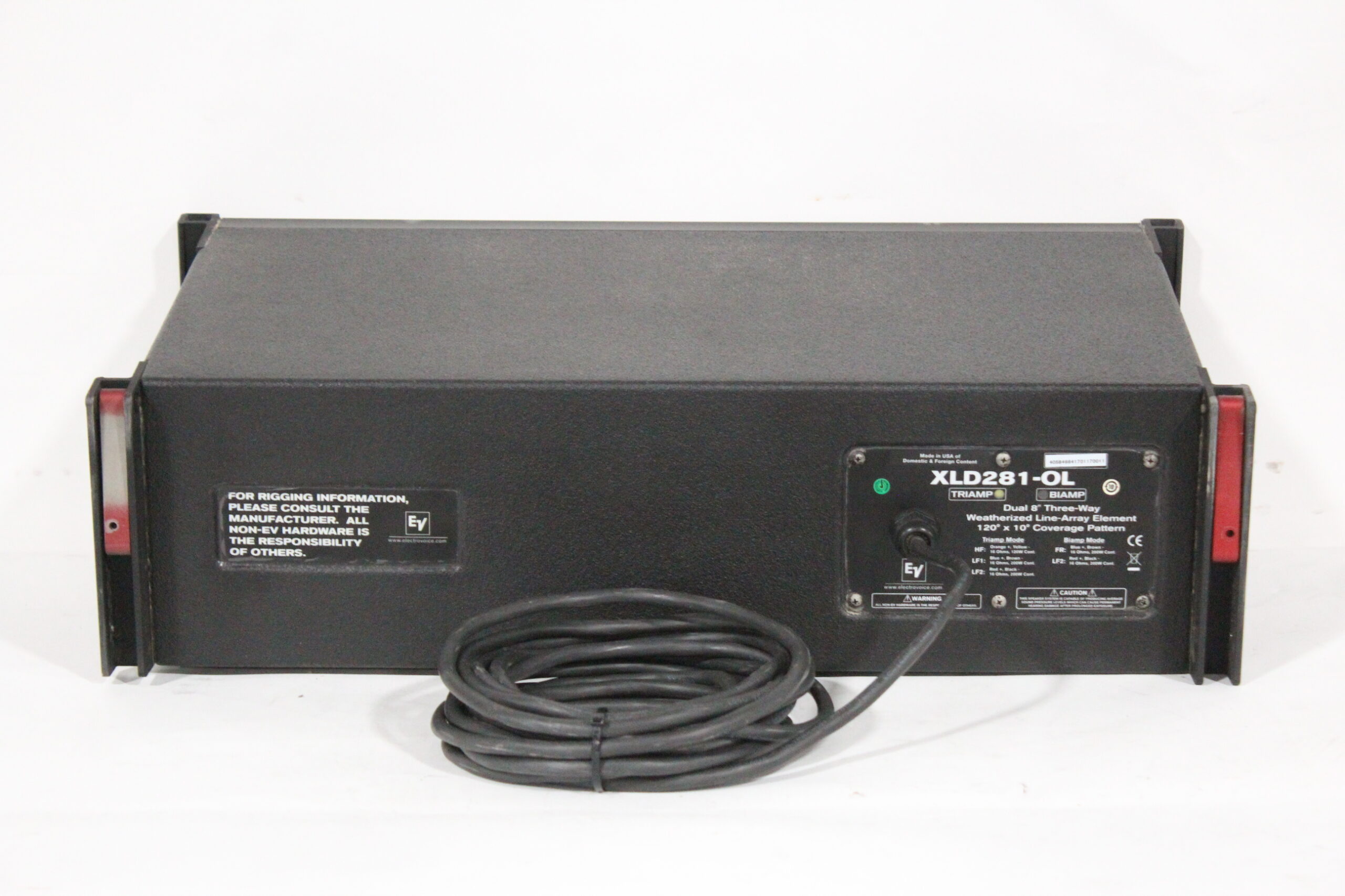 Electro-Voice XLD281-OL 3-Way Weatherized Bi-Amp and Tri-Amp Line-Array  Element (In Original Box) · AVGear