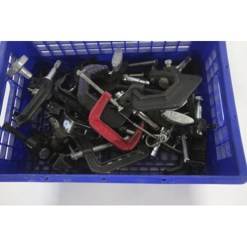 22 Hanging C Clamps of Various Brands & Sizes - 1