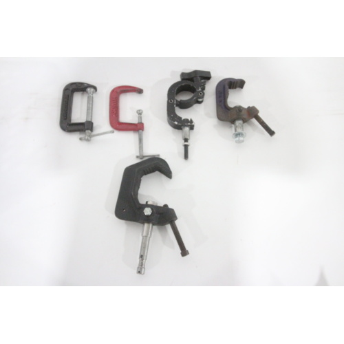 22 Hanging C Clamps of Various Brands & Sizes - 2