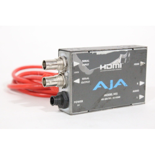 AJA Model Hi5 HD-SDISDI to HDMI Video and Audio Converter - 1