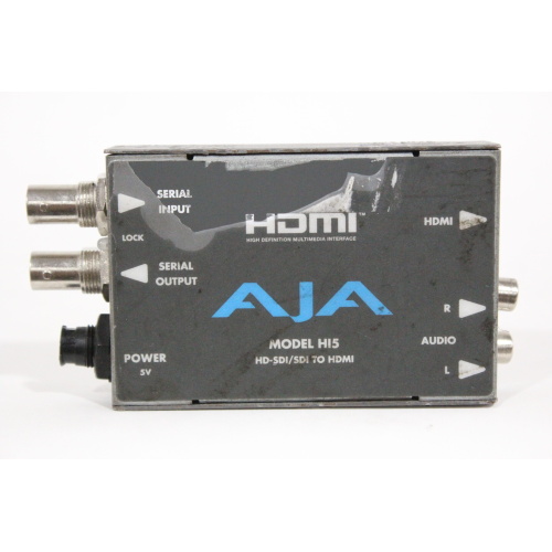 AJA Model Hi5 HD-SDISDI to HDMI Video and Audio Converter - 2