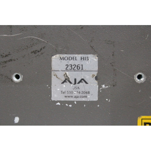 AJA Model Hi5 HD-SDISDI to HDMI Video and Audio Converter - 6