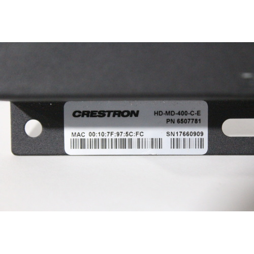 Crestron HD-MD-400-C-E Multiformat Switch and Receiver DM Lite – HD Scaling Auto-Switcher & HDMI over CATx Extender 400 - 6