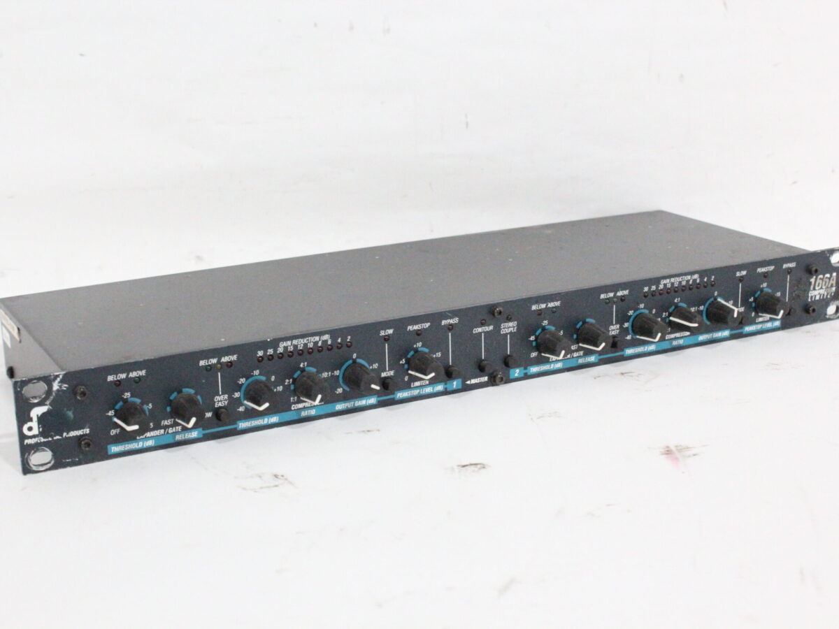 DBX 166A 2-Channel Compressor/Limiter · AVGear