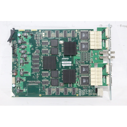 Evertz 3001MVP-OV-HSN HDSDAnalog Octal Input Card w Backplane - 1