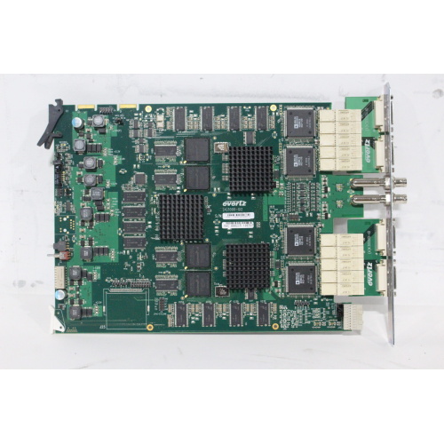 Evertz 3001MVP-OV-HSN HDSDAnalog Octal Input Card w Backplane - 1