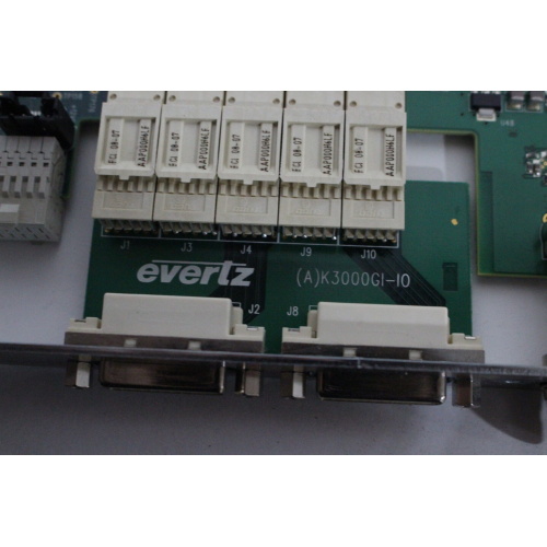 Evertz 3001MVP-OV-HSN HDSDAnalog Octal Input Card w Backplane - 5