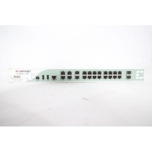 FORTINET FG-100D Security Firewall Appliance VPN 16 Port Gigabit Ethernet 2x SFP 2x WAN 2x HA - 1