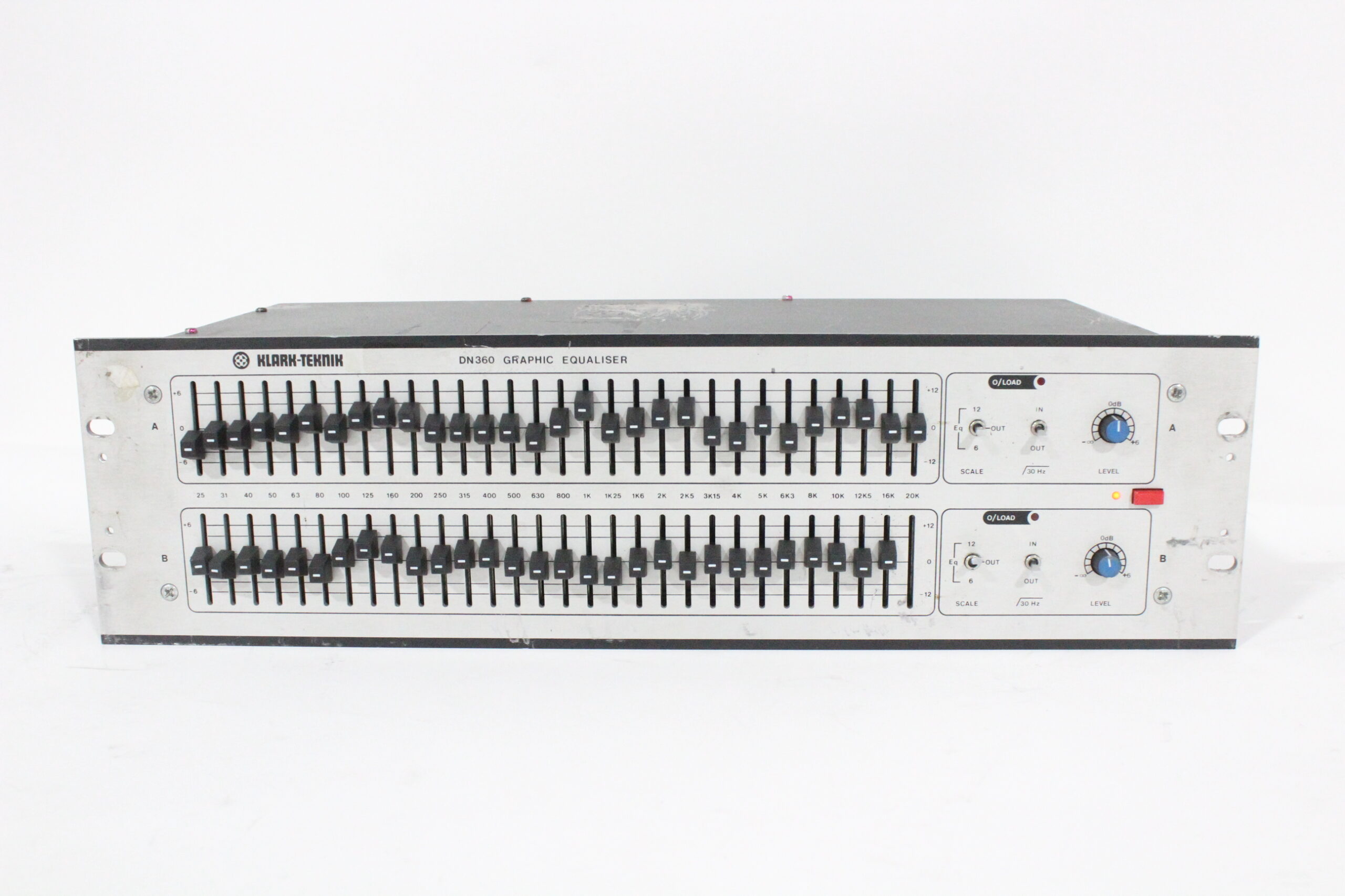 Klark Teknik DN360 30-Band Graphic Equalizer (Missing Fader) · AVGear