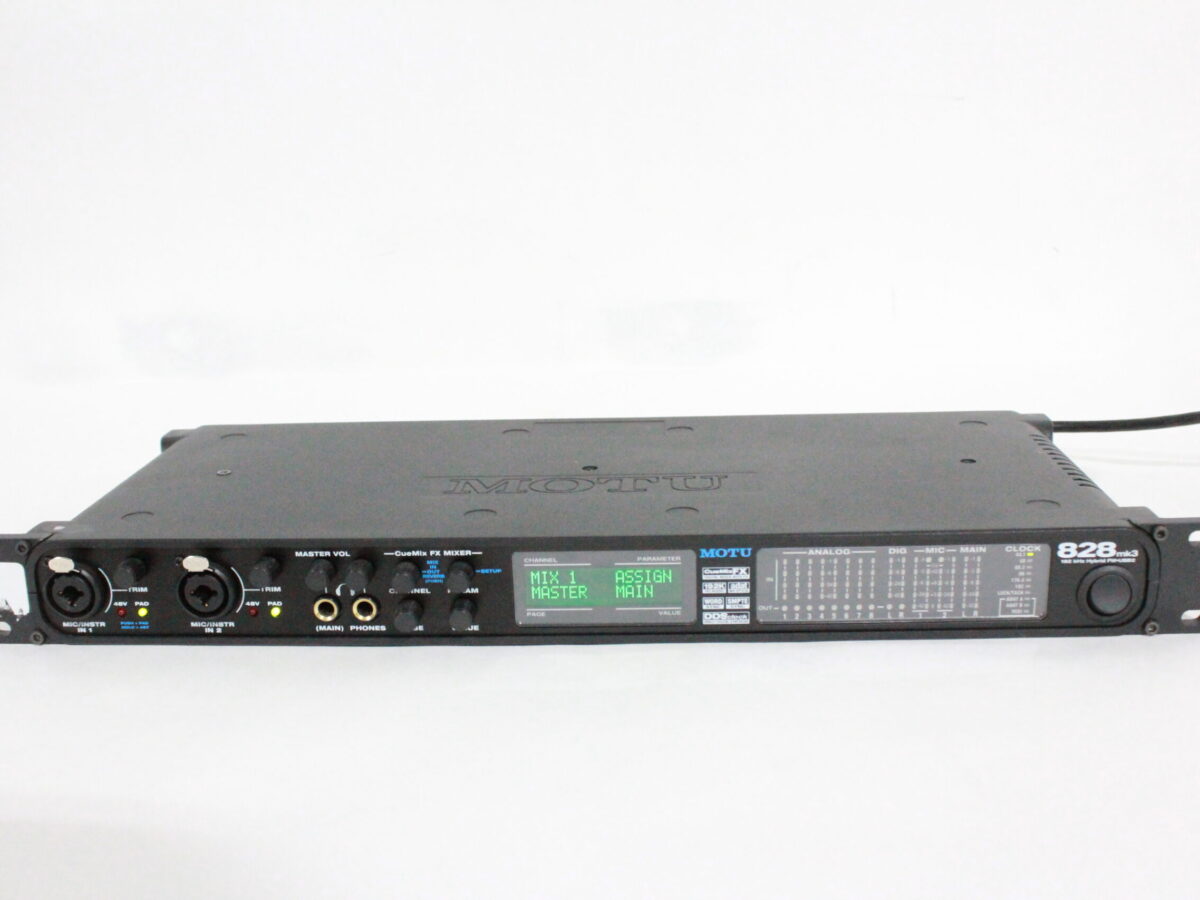 MOTU FW-USB2 828mk3 192 Khz Hybrid Firewire Audio Interface · AVGear