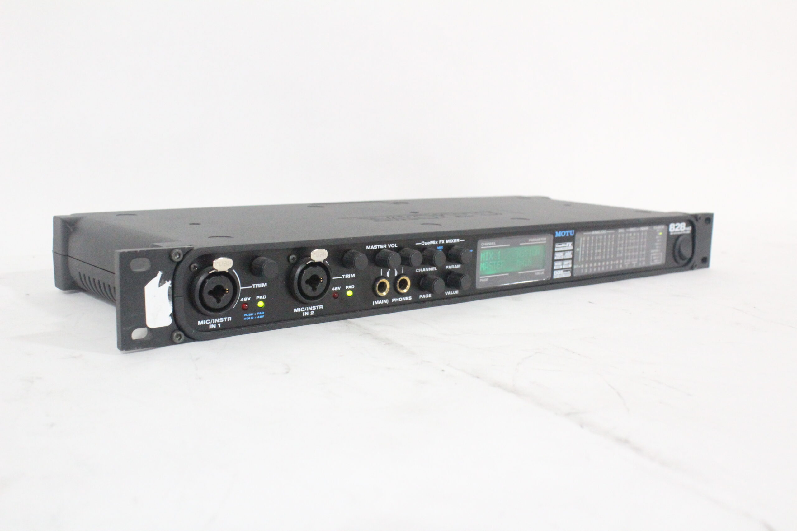 MOTU FW-USB2 828mk3 192 Khz Hybrid Firewire Audio Interface