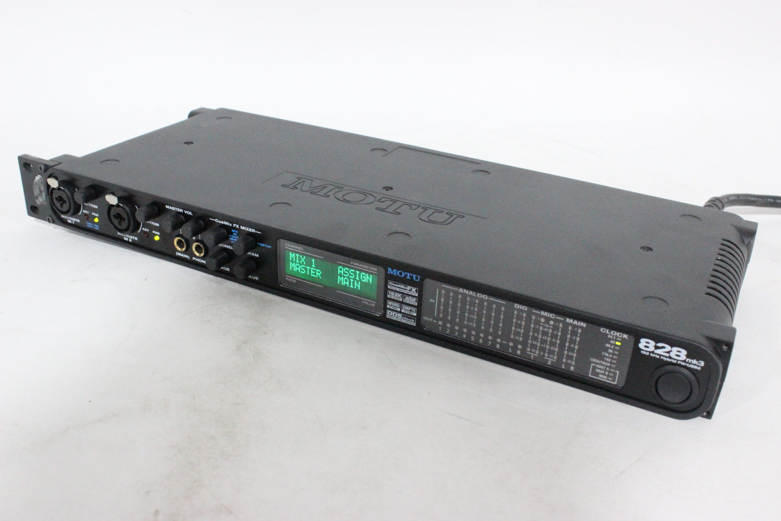 MOTU FW-USB2 828mk3 192 Khz Hybrid Firewire Audio Interface · AVGear