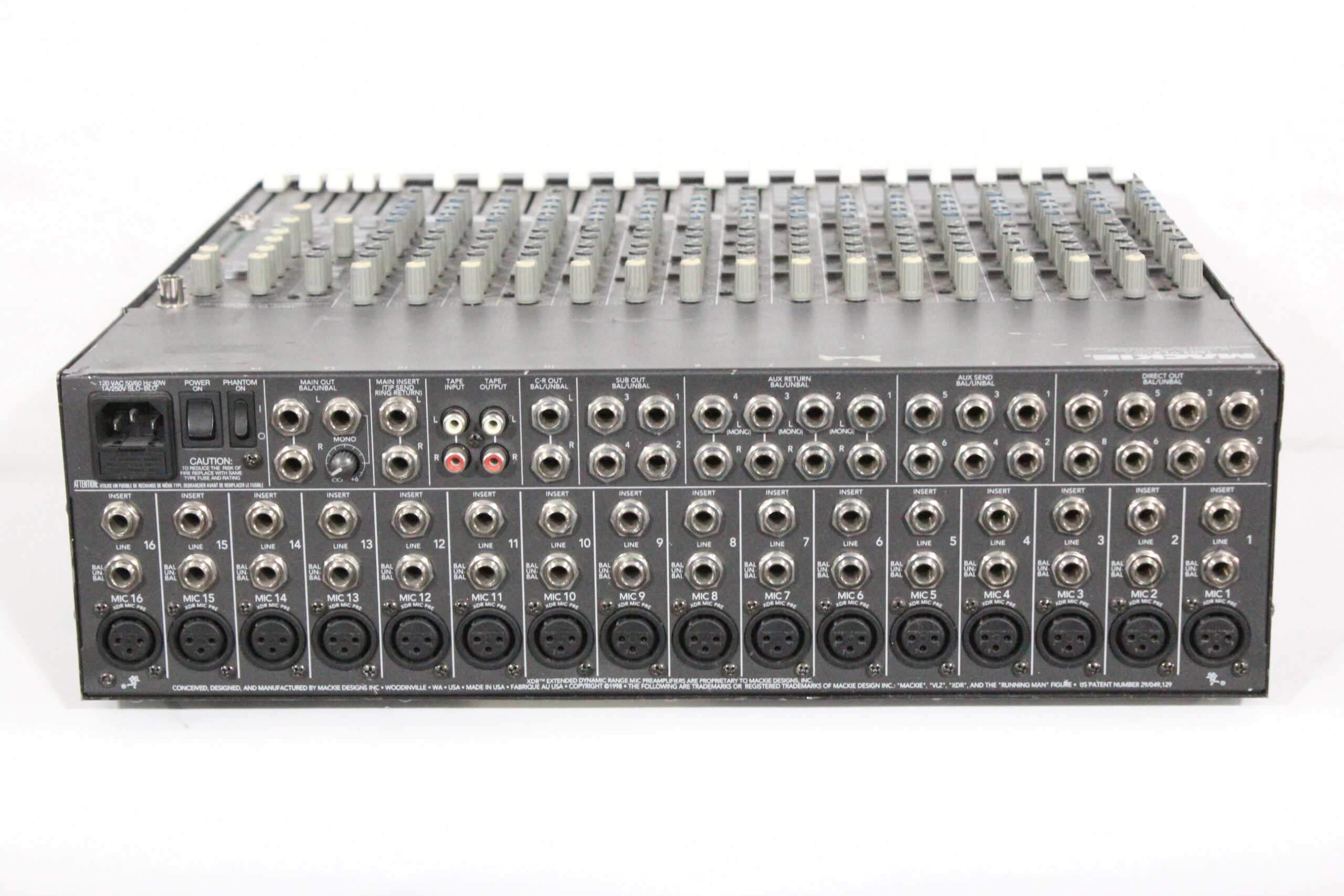 Mackie CR1604-VLZ 16-Channel Mic/Line Console Mixer Professional Audio  Equipment