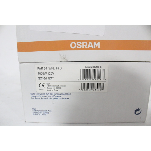 Osram PAR 64 WFL FFS Incandescent Reflector Lamp New - 3