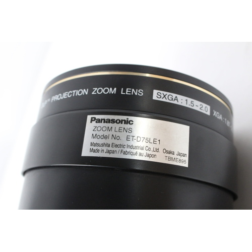 Panasonic ET-D75LE1 XGA 1.87-2.5 Projector Zoom Lens - 7