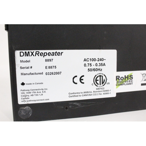 Pathway 8897 DMX Repeater - 6