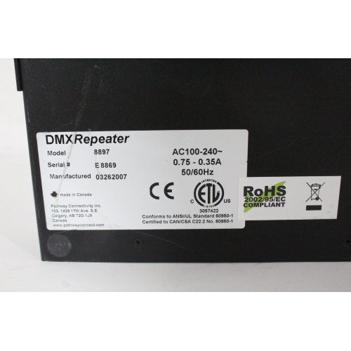 Pathway 8897 DMX Repeater - 6